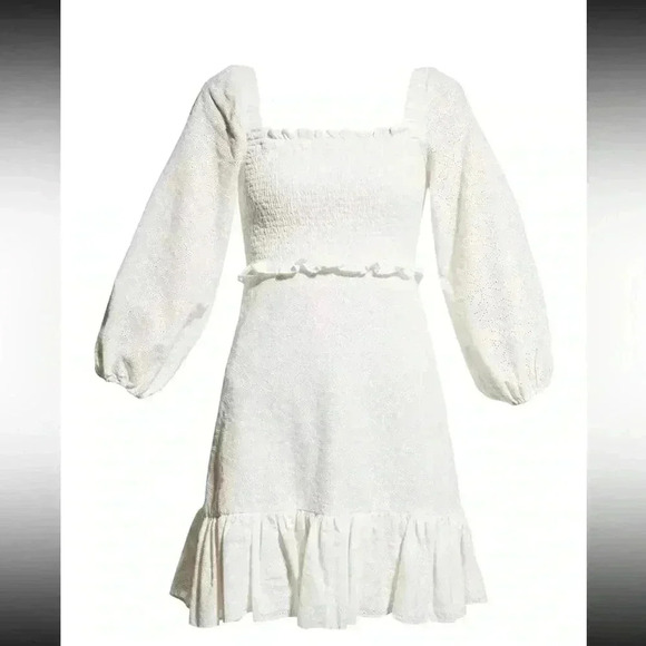 - NWT Veronica Beard size 12 off-white Denise dress - Picture 7 of 12